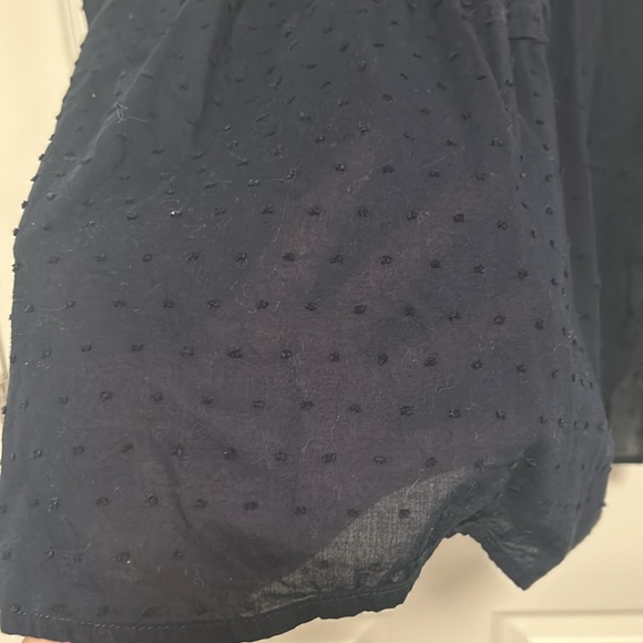 EUC Gap Womens Pintuck Swiss Dot Cotton Blouse - Picture 8 of 8